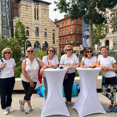 Le CODIR de la Gym Volontaire Lardenne au FestiSport Santé