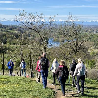 Marche nordique avec Corinne