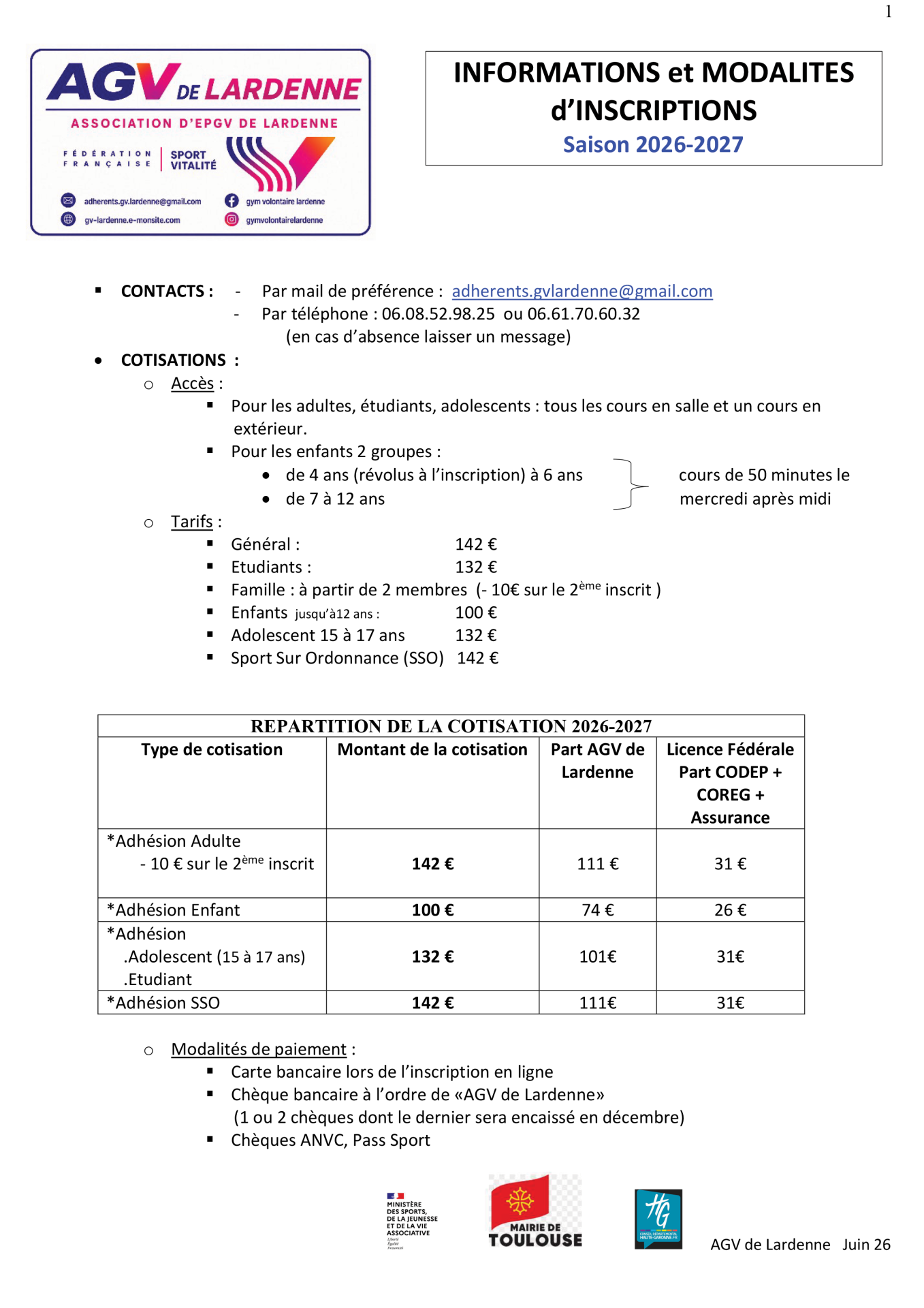 26 27 2 information et modalites d inscription 1